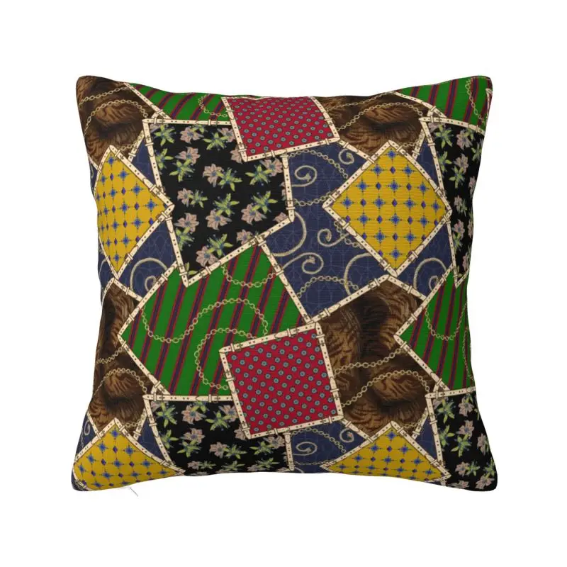 Custom Luxury Leopard Skin And Chains Pattern Sofa Cushion Cover Polyester Throw Pillow Case
Custom Luxury Leopard Skin And Chains Pattern Sofa Cushion Cover Polyester Throw Pillow Case