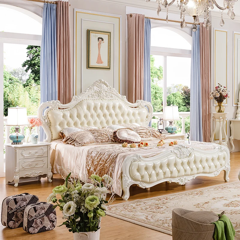 European Princess Bed Sleeping Unusual Romantic High Quality Comfortable Modern Bed Bedroom Frame Designer Beliche Furniture
European Princess Bed Sleeping Unusual Romantic High Quality Comfortable Modern Bed Bedroom Frame Designer Beliche Furniture