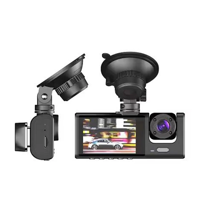 3 Channel Car DVR Carplay Android Auto Dashcam For Cars High Definition Drive Video Recorder Front and Rear Black Box
3 Channel Car DVR Carplay Android Auto Dashcam For Cars High Definition Drive Video Recorder Front and Rear Black Box