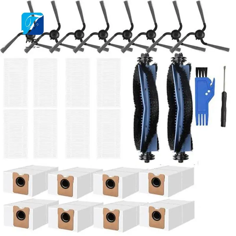 A55F-Replacement Parts Compatible With Robot Vacuum C10, Side Bruhses Dust Bags Accessories For C10 With Self Emptying
A55F-Replacement Parts Compatible With Robot Vacuum C10, Side Bruhses Dust Bags Accessories For C10 With Self Emptying