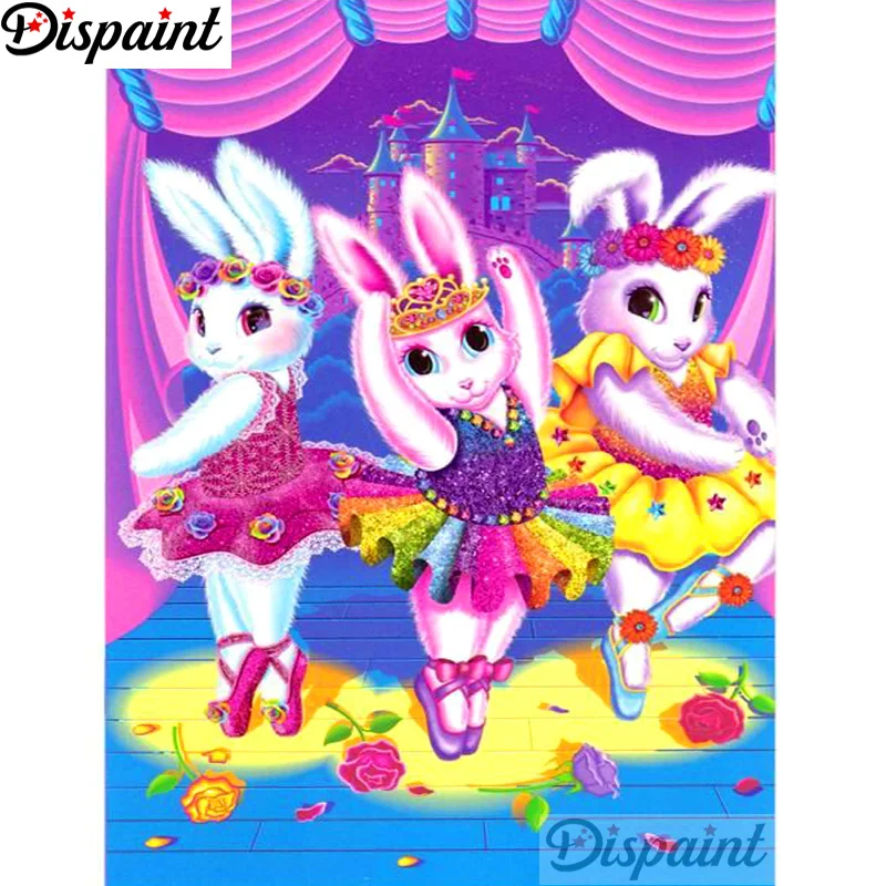 Dispaint Full Square/Round Drill 5D DIY Diamond Painting "Rabbit dancing" Embroidery Cross Stitch 3D Home Decor A12687
Dispaint Full Square/Round Drill 5D DIY Diamond Painting "Rabbit dancing" Embroidery Cross Stitch 3D Home Decor A12687