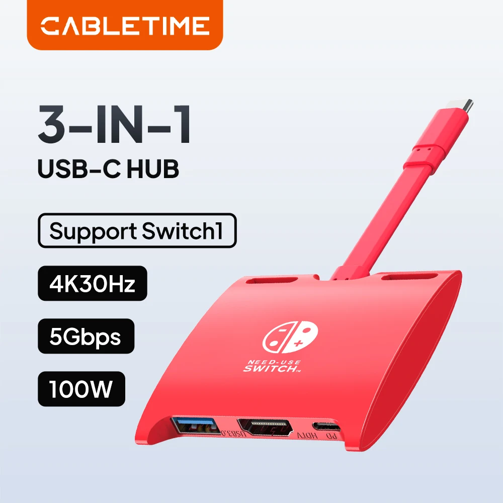 Карта видеозахвата CABLETIME 3-в-1 для Nintendo Switch, док-станция USB-C на HDMI 4K с быстрой зарядкой PD и USB 3.0 для ноутбуков Dell
Карта видеозахвата CABLETIME 3-в-1 для Nintendo Switch, док-станция USB-C на HDMI 4K с быстрой зарядкой PD и USB 3.0 для ноутбуков Dell