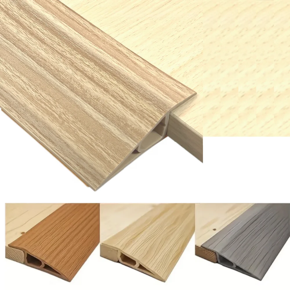 1pc 39.37inch/78.74inch PVC Door Threshold Strip, Transition Profile Self-Adhesive Height Adjustment,Transition Strip Floor
1pc 39.37inch/78.74inch PVC Door Threshold Strip, Transition Profile Self-Adhesive Height Adjustment,Transition Strip Floor