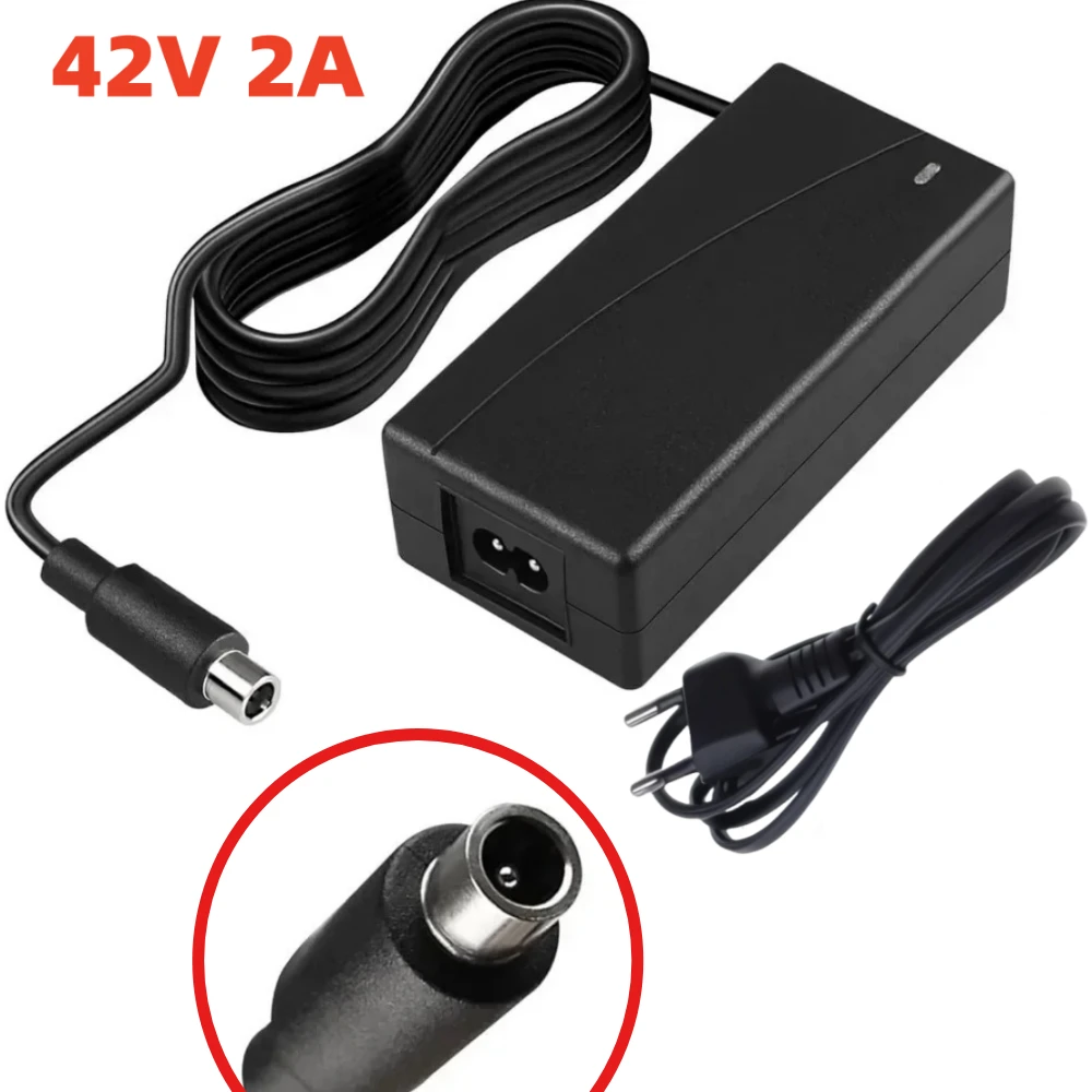 Scooter Charger For Ninebot Es1 Es2 Es4 E22 E25 F40 F20 42V 2A Battery Adapter for Xiaomi M365 1S Pro pro2 Electric Scooter.
Scooter Charger For Ninebot Es1 Es2 Es4 E22 E25 F40 F20 42V 2A Battery Adapter for Xiaomi M365 1S Pro pro2 Electric Scooter.