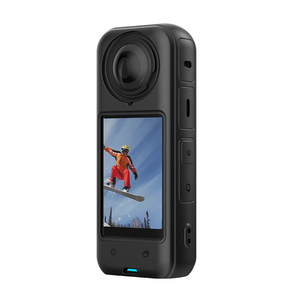 Silicone protective case suitable for Insta360 X4 protective case 8K sports camera X4 cover sleeve
Silicone protective case suitable for Insta360 X4 protective case 8K sports camera X4 cover sleeve