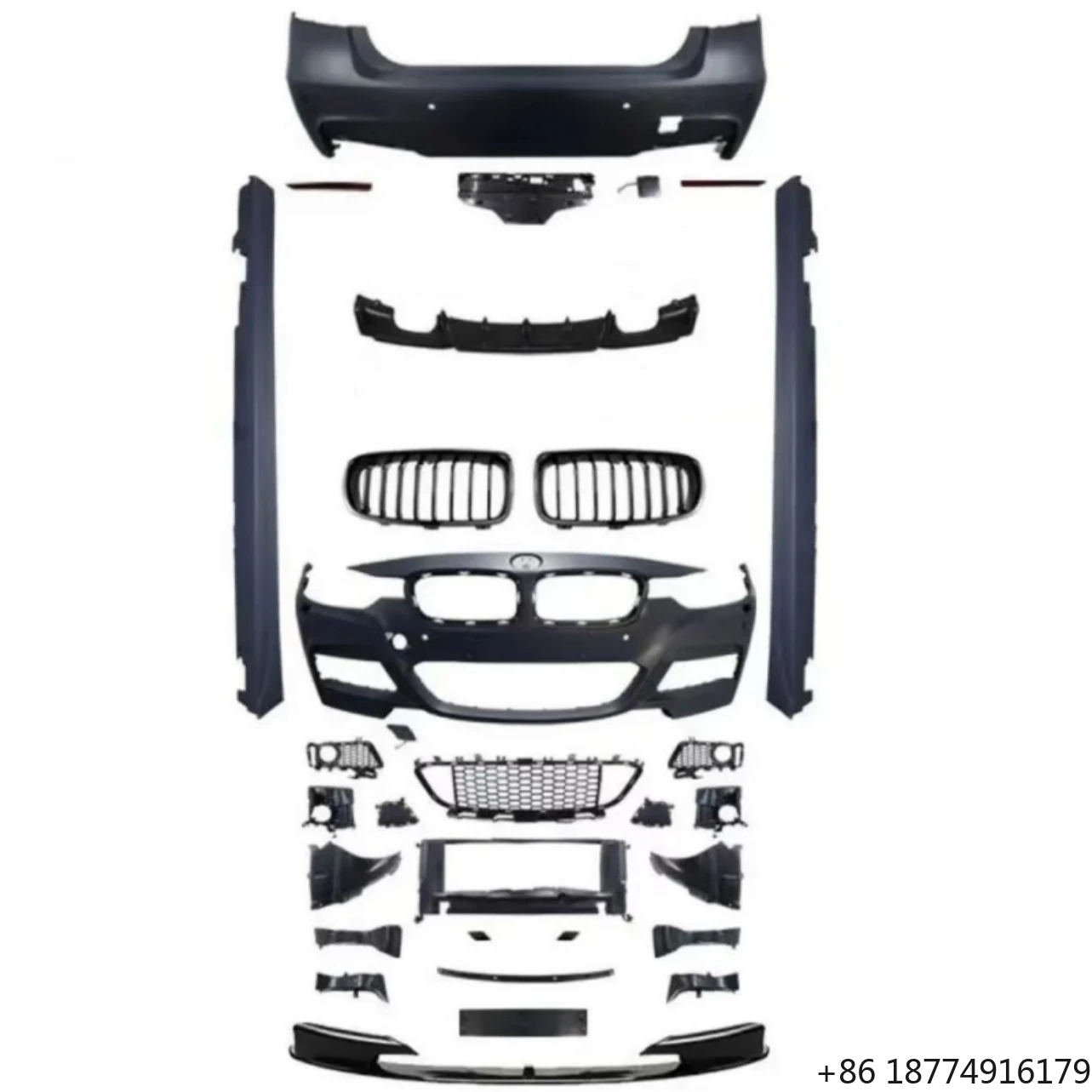 Top Quality F30 BodyKit for 3 Series F30 F31 3 Series 318i 328i 330i M Tech Style Car Bumpers Bodykit M Sport Type Plastic
Top Quality F30 BodyKit for 3 Series F30 F31 3 Series 318i 328i 330i M Tech Style Car Bumpers Bodykit M Sport Type Plastic