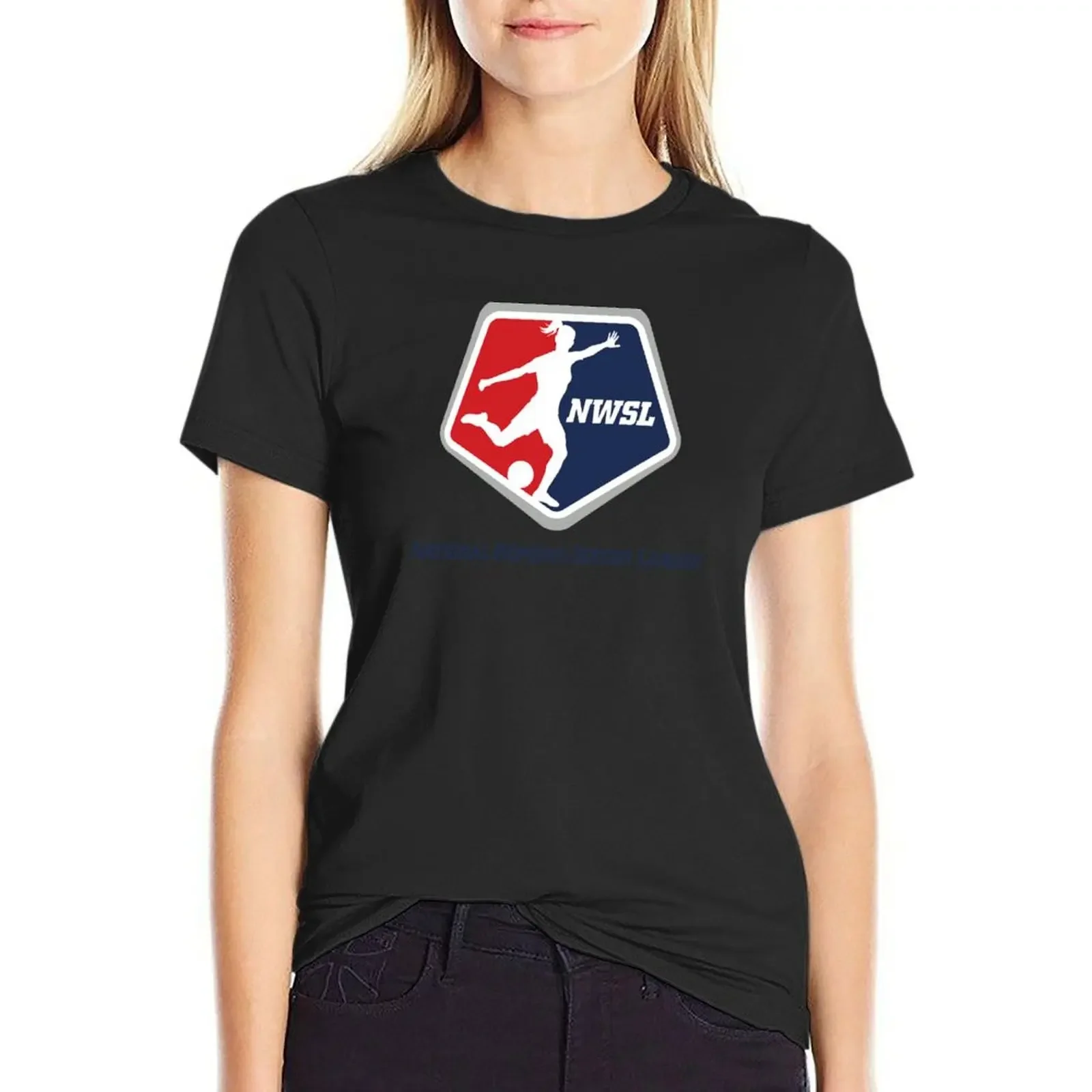 National Women's logo Soccer League logo T-Shirt Blouse kawaii clothes Aesthetic clothing white t-shirts for Women
National Women's logo Soccer League logo T-Shirt Blouse kawaii clothes Aesthetic clothing white t-shirts for Women
