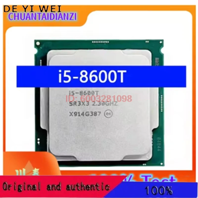 i5-8600T CPU 2.3 GHz Used Six-Core Six-Thread CPU Processor 9M 35W LGA 1151 i5 8600T
i5-8600T CPU 2.3 GHz Used Six-Core Six-Thread CPU Processor 9M 35W LGA 1151 i5 8600T