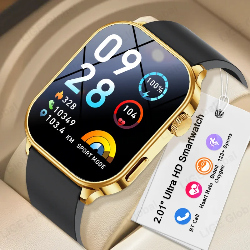 LIGE Voice Calling Smart Watch Ultra 2.01'' HD Screen 24H Health Monitor 123+ Sports Modes DIY Watch Faces Smartwatch Men Women
LIGE Voice Calling Smart Watch Ultra 2.01'' HD Screen 24H Health Monitor 123+ Sports Modes DIY Watch Faces Smartwatch Men Women