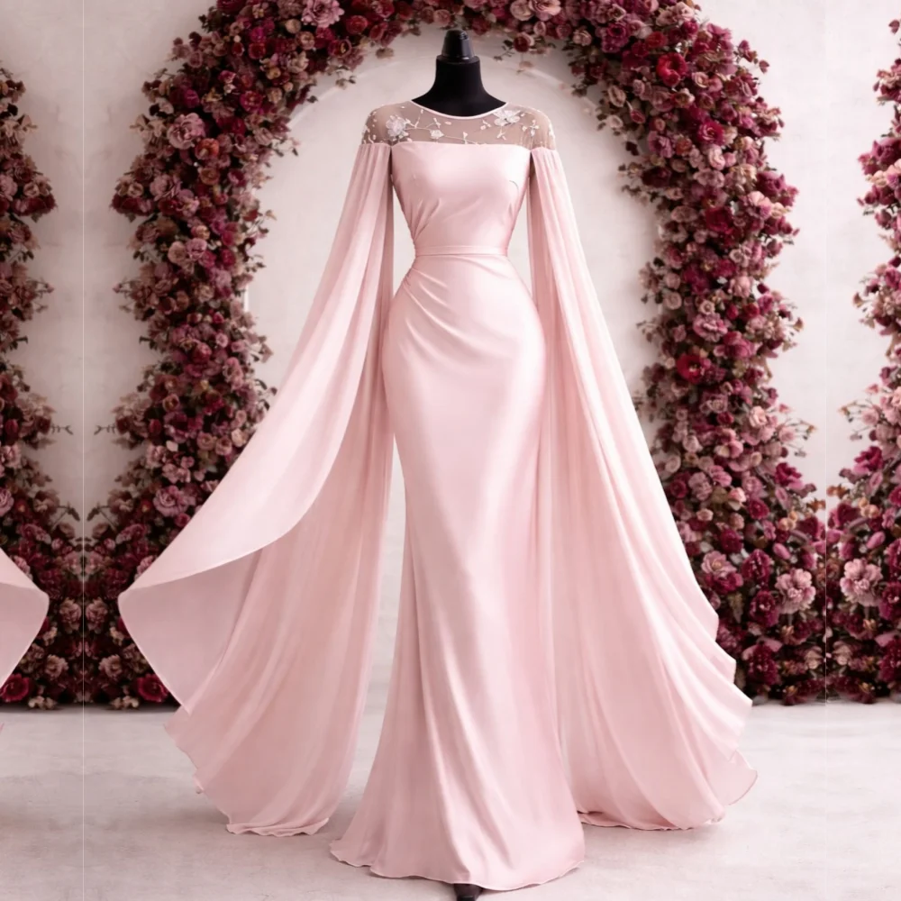 Customized Classic Evening Gowns O-Neck High Quality Mermaid Prom Long Dresses Elegant Party Wedding Gown Formal
Customized Classic Evening Gowns O-Neck High Quality Mermaid Prom Long Dresses Elegant Party Wedding Gown Formal