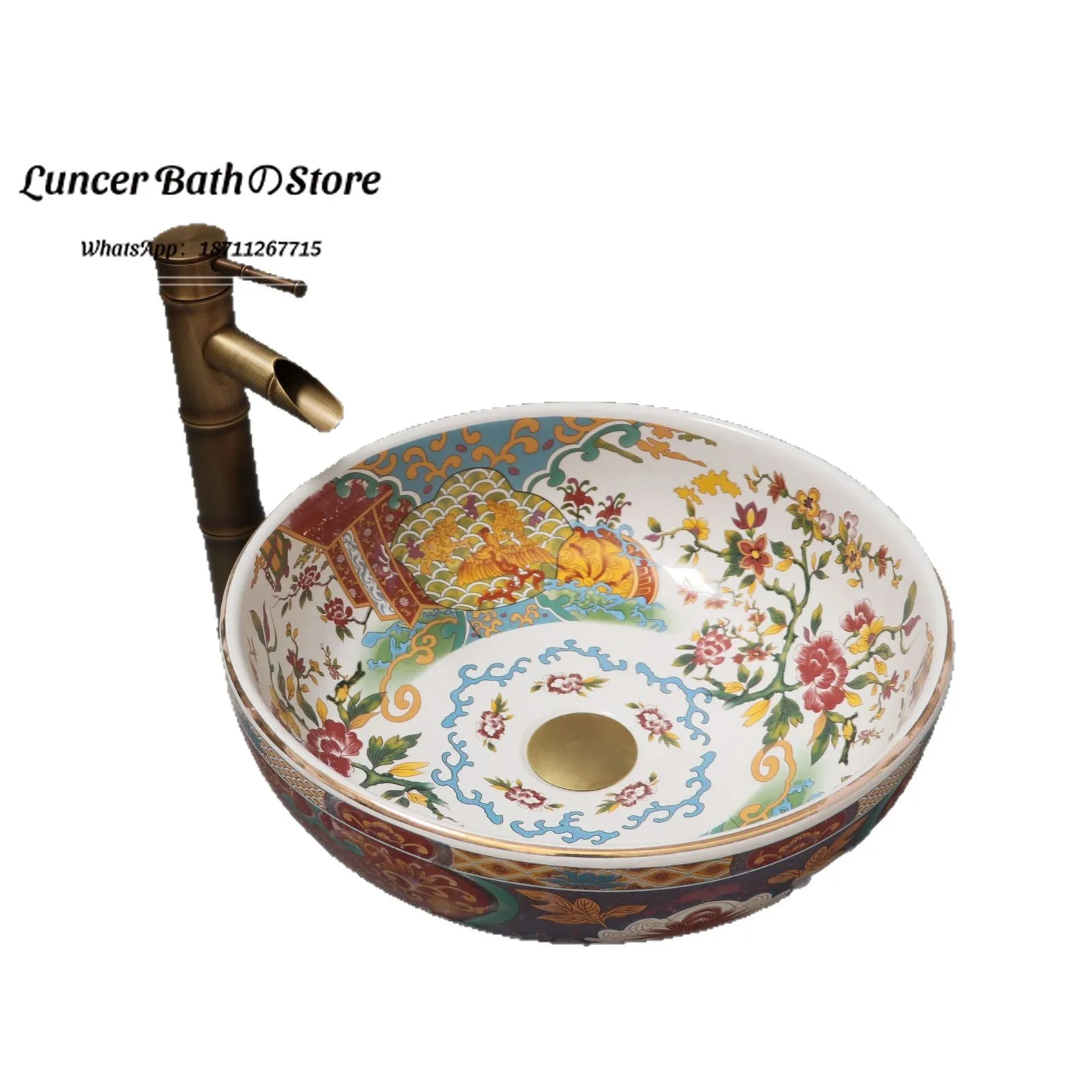 Vintage Oval Ceramic Vessel Sink, Art Countertop Wash Basin for Home Bathroom and Balcony Daily Washing Use
Vintage Oval Ceramic Vessel Sink, Art Countertop Wash Basin for Home Bathroom and Balcony Daily Washing Use