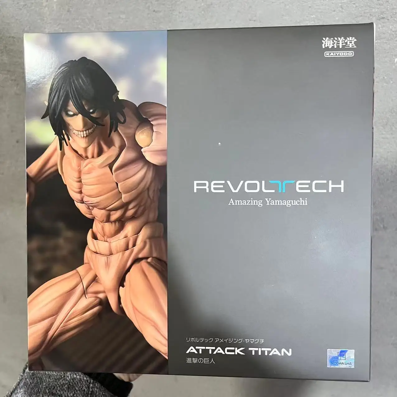 Оригинальный Kaiyodo Revoltech Amazing Yamaguchi Attack on Titan Eren Jaeger, аниме-фигурки, коллекция моделей, игрушки на складе
Оригинальный Kaiyodo Revoltech Amazing Yamaguchi Attack on Titan Eren Jaeger, аниме-фигурки, коллекция моделей, игрушки на складе