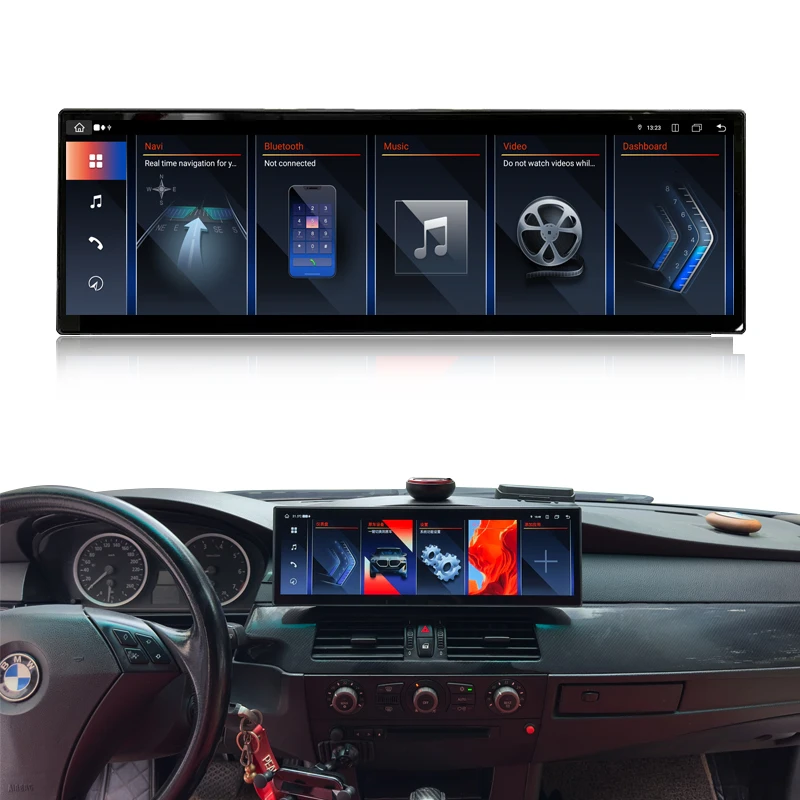 2560*720p HD 14.9 Inch Car Play GPS Navigation Android Head Unit for 5 Series E60 E61 E62 E63
2560*720p HD 14.9 Inch Car Play GPS Navigation Android Head Unit for 5 Series E60 E61 E62 E63