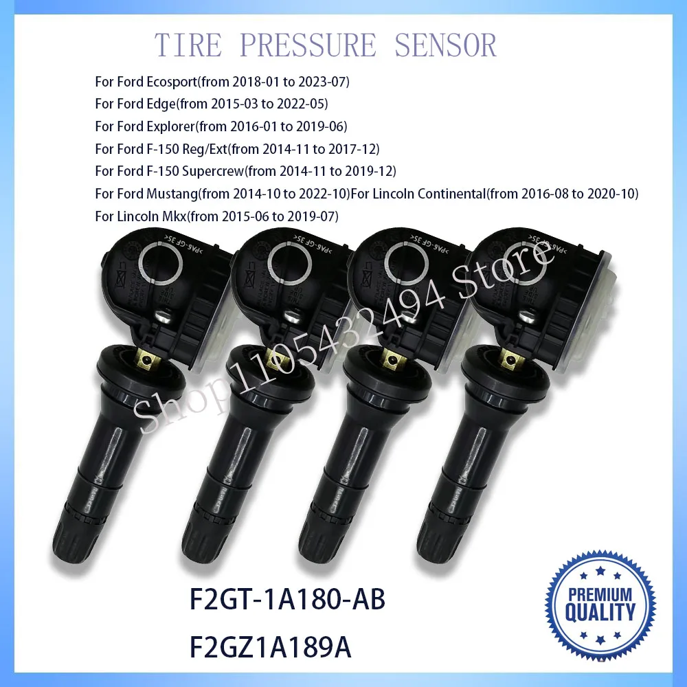 Датчик контроля давления в шинах TPMS 315 МГц для Ford Edge, Galaxy, F-150, Mustang, Explorer 2015-2018 гг., артикулы F2GT-1A180-AB, F2GZ1A189A
Датчик контроля давления в шинах TPMS 315 МГц для Ford Edge, Galaxy, F-150, Mustang, Explorer 2015-2018 гг., артикулы F2GT-1A180-AB, F2GZ1A189A