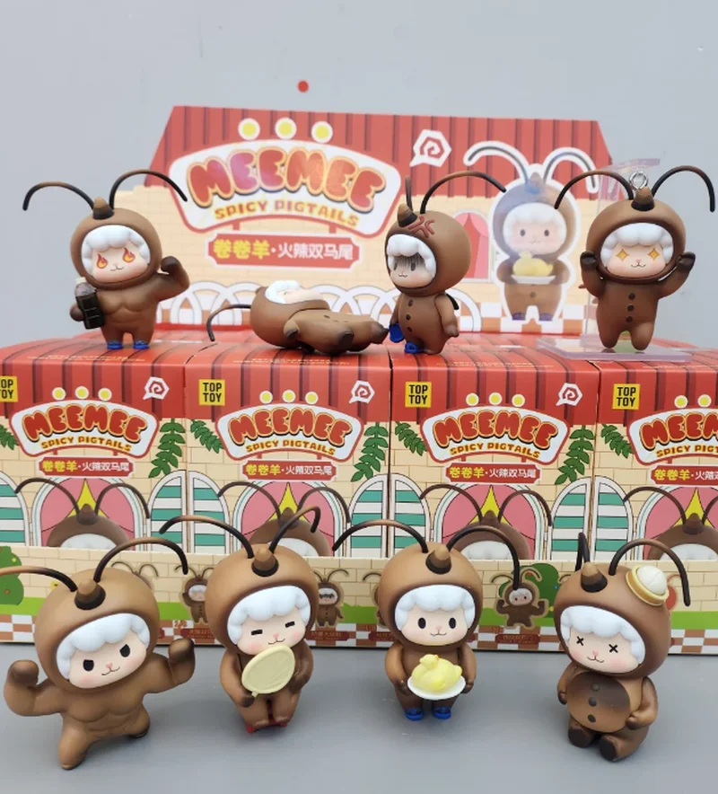 Фигурка из серии Curly Sheep Spicy Double Ponytail в слепой коробке, абстрактная милая кукла, настольное украшение, подарок на день рождения для девочек
Фигурка из серии Curly Sheep Spicy Double Ponytail в слепой коробке, абстрактная милая кукла, настольное украшение, подарок на день рождения для девочек