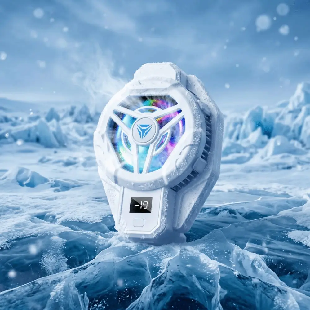 Back-Clip Mobile Phone Cooler 2 in 1 Fast Cooling Phone Game Cooler Universal RGB Lights Mobile Phone Cooling Fan
Back-Clip Mobile Phone Cooler 2 in 1 Fast Cooling Phone Game Cooler Universal RGB Lights Mobile Phone Cooling Fan