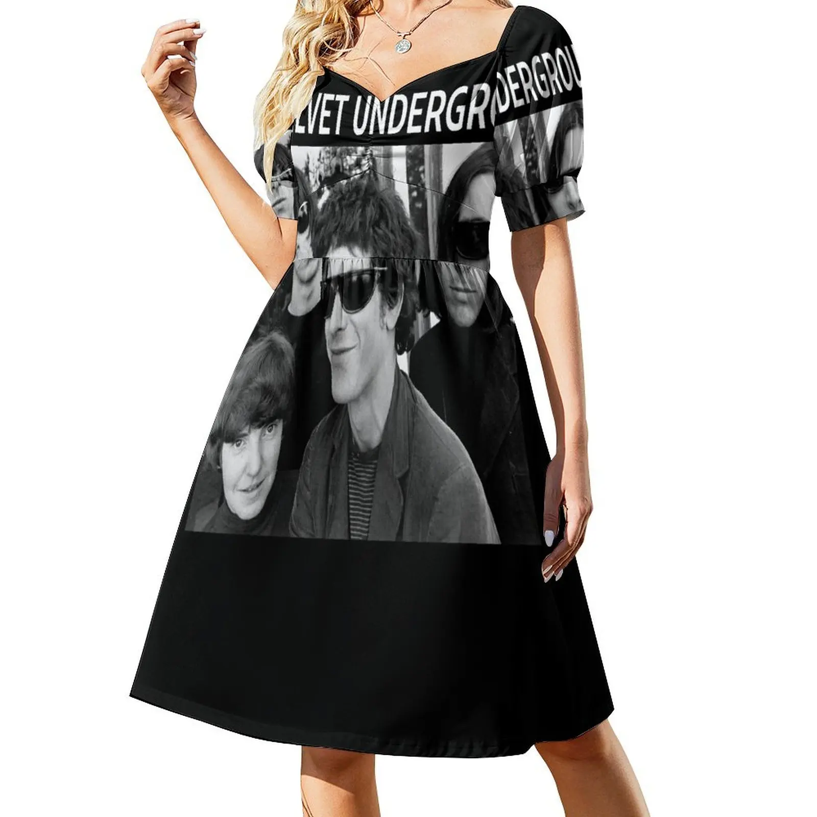 The Velvet Underground vintage Short-Sleeved Dress women dresses Woman dresses summer dress daily
The Velvet Underground vintage Short-Sleeved Dress women dresses Woman dresses summer dress daily