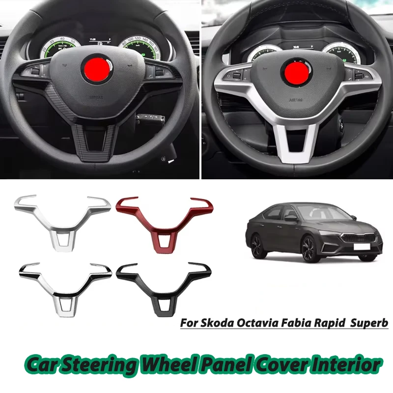 For Skoda Octavia 2017 Fabia 2016 2017 Rapid Spaceback 2016 Superb Car Steering Wheel Panel Cover Interior Accessories
For Skoda Octavia 2017 Fabia 2016 2017 Rapid Spaceback 2016 Superb Car Steering Wheel Panel Cover Interior Accessories