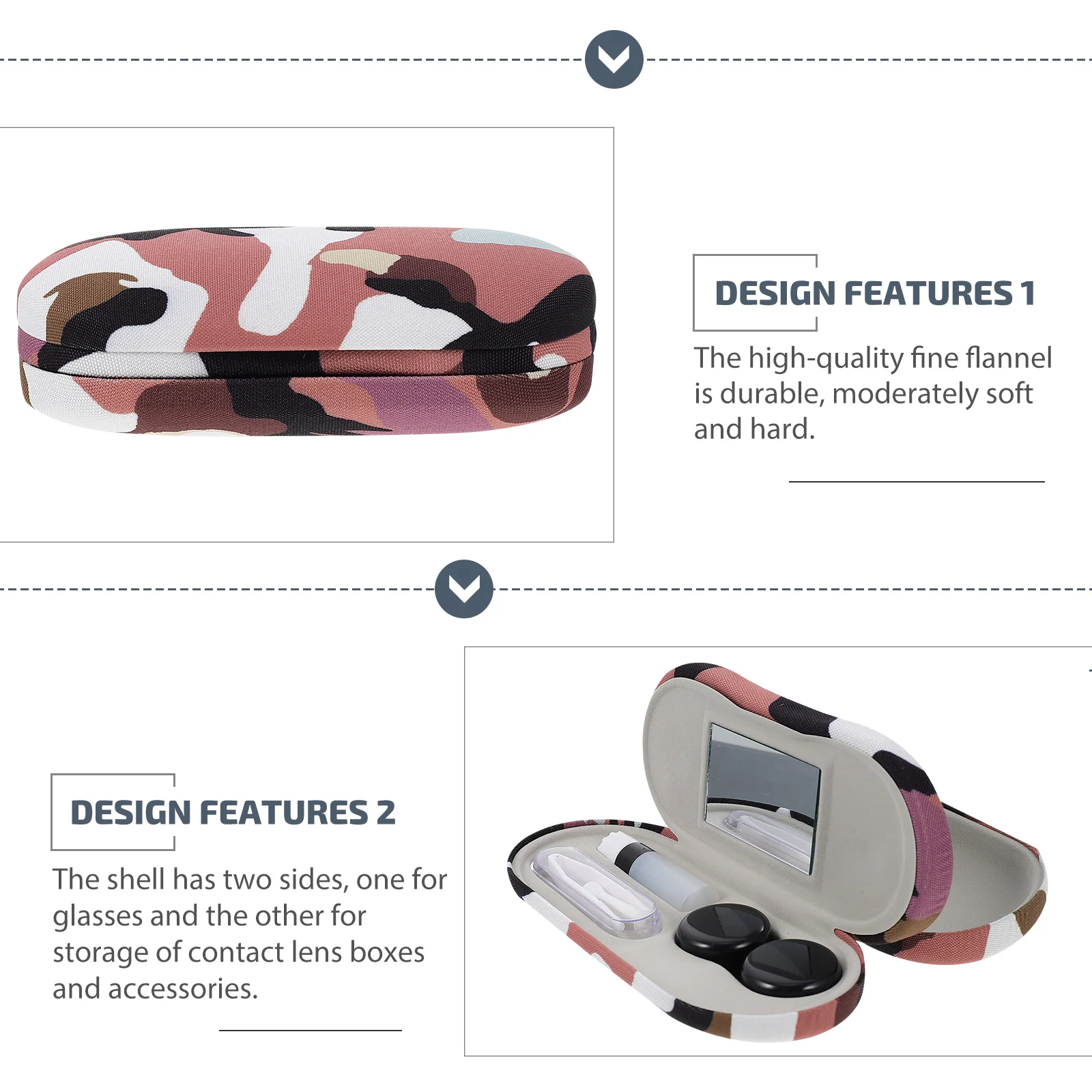 Glasses Case with Premium Plastic and Flocking Material Strong Small Lightweight Container for Prescription Lenses Trendy
Glasses Case with Premium Plastic and Flocking Material Strong Small Lightweight Container for Prescription Lenses Trendy