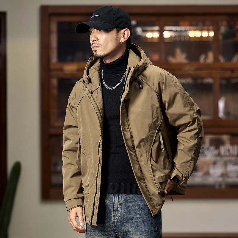 Новые осенние и зимние хлопковые пальто, спецодежда в американском стиле, утолщенные куртки, модные теплые топы в стиле ретро.
Новые осенние и зимние хлопковые пальто, спецодежда в американском стиле, утолщенные куртки, модные теплые топы в стиле ретро.