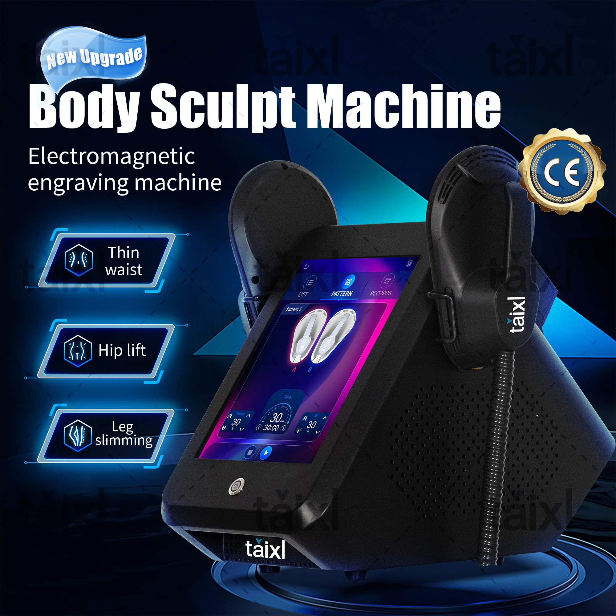 EMSzero NEO 6500W RF Machine Hi-EMT Body Sculpting Fat Burning EMS Slimming Beauty Equipment
EMSzero NEO 6500W RF Machine Hi-EMT Body Sculpting Fat Burning EMS Slimming Beauty Equipment