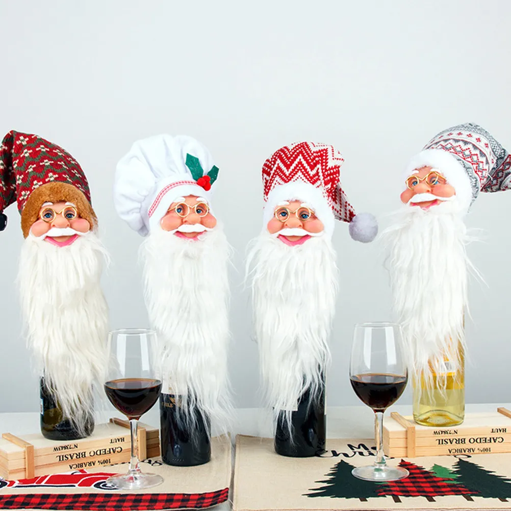 1 шт. высококачественный чехол для винной бутылки в виде Санты, идеально подходит для рождественских украшений, вечеринок, отелей, винодельен, декора рождественских бутылок
1 шт. высококачественный чехол для винной бутылки в виде Санты, идеально подходит для рождественских украшений, вечеринок, отелей, винодельен, декора рождественских бутылок