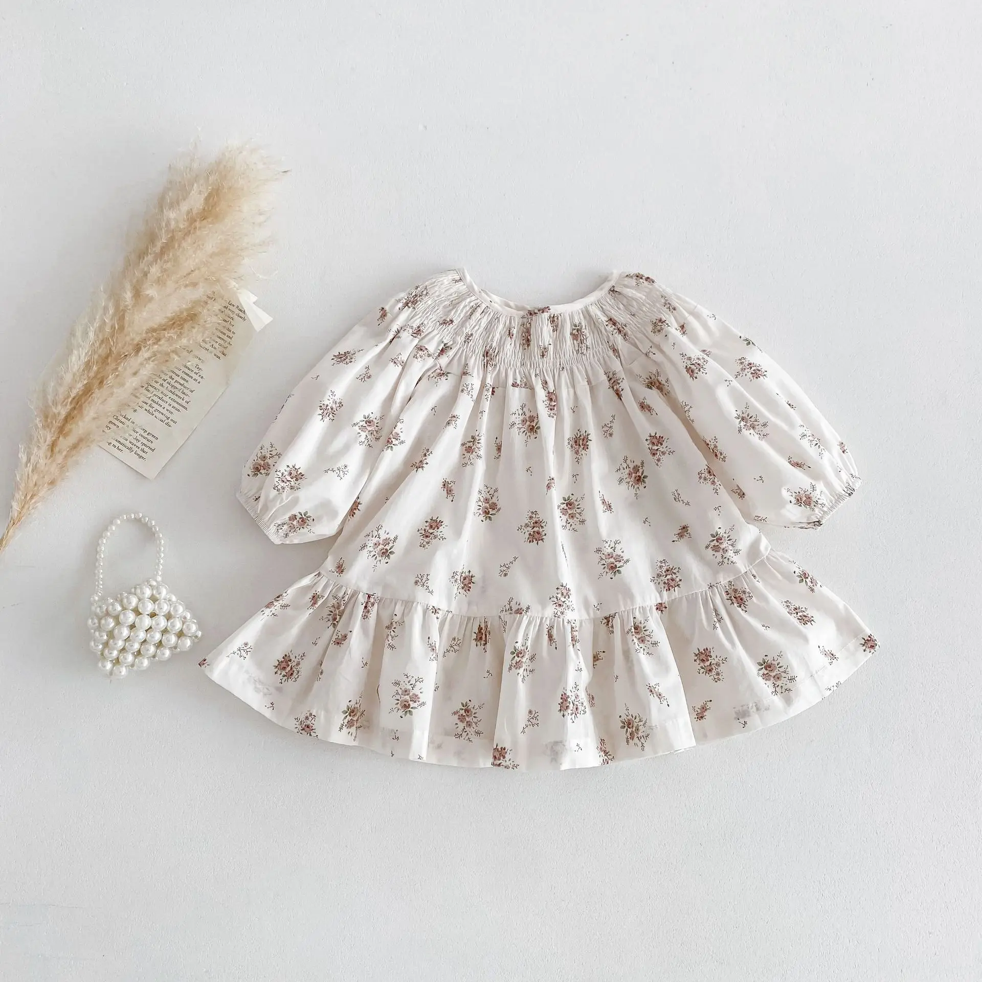 2024 Spring Autumn Girl Baby Sweet Floral Print Long Sleeve Princess Dress Fashion Children Cotton Casual Dresses Kid Clothes
2024 Spring Autumn Girl Baby Sweet Floral Print Long Sleeve Princess Dress Fashion Children Cotton Casual Dresses Kid Clothes