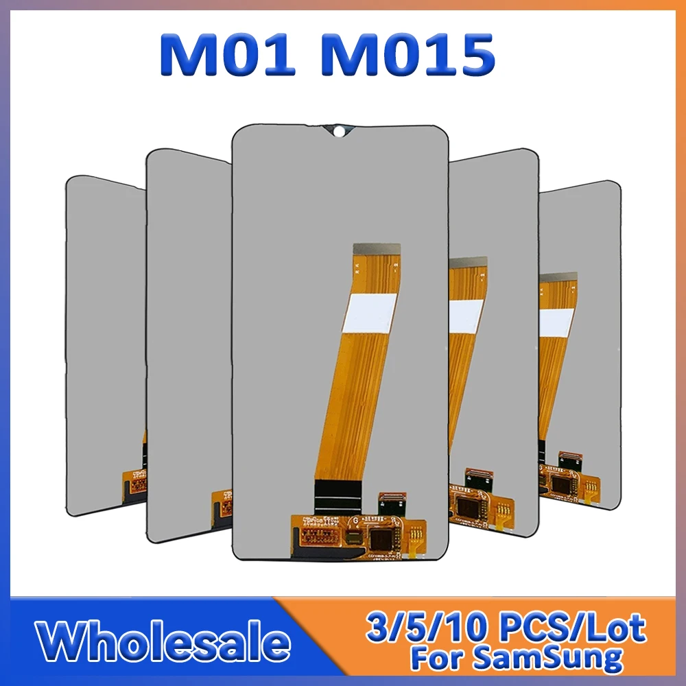 Wholesale 3/5/10 pieces Lot For Samsung M01 M015 Lcd Screen Display With Touch Mount M015F M015G M015DS SM-M015F Replacement
Wholesale 3/5/10 pieces Lot For Samsung M01 M015 Lcd Screen Display With Touch Mount M015F M015G M015DS SM-M015F Replacement