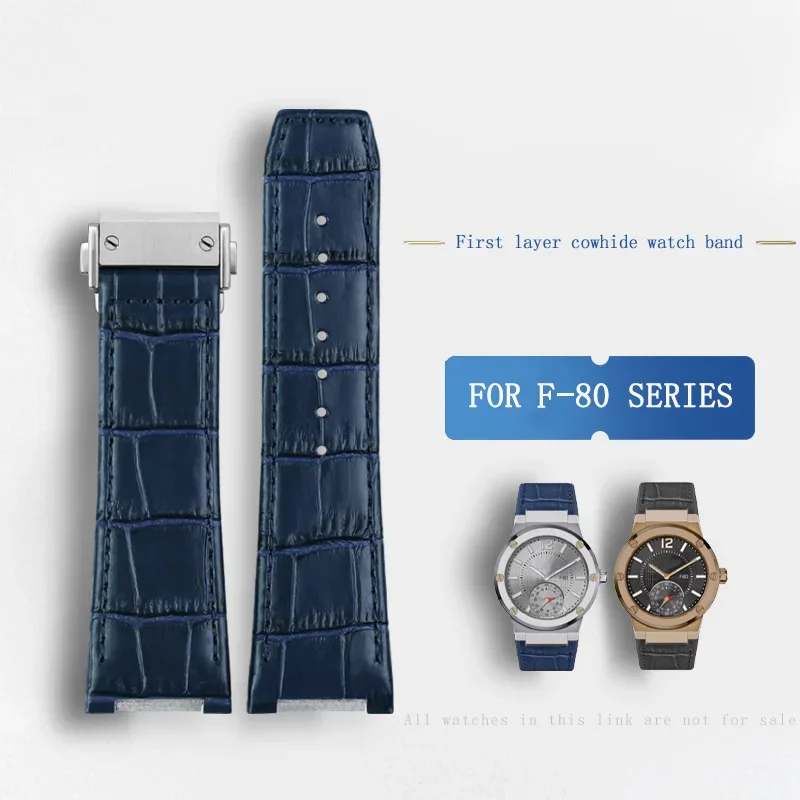 Suitable for Ferragamo F-80 Slim series leather watchband with men's bracelet F80 cowhide strap 26mm Free disassembly tools
Suitable for Ferragamo F-80 Slim series leather watchband with men's bracelet F80 cowhide strap 26mm Free disassembly tools