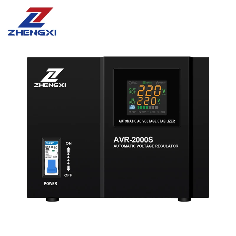 Smart Digital Single phase voltage regulators SVC 1000VA 2000VA 3000VA servo motor voltage regulators/stabilizers
Smart Digital Single phase voltage regulators SVC 1000VA 2000VA 3000VA servo motor voltage regulators/stabilizers