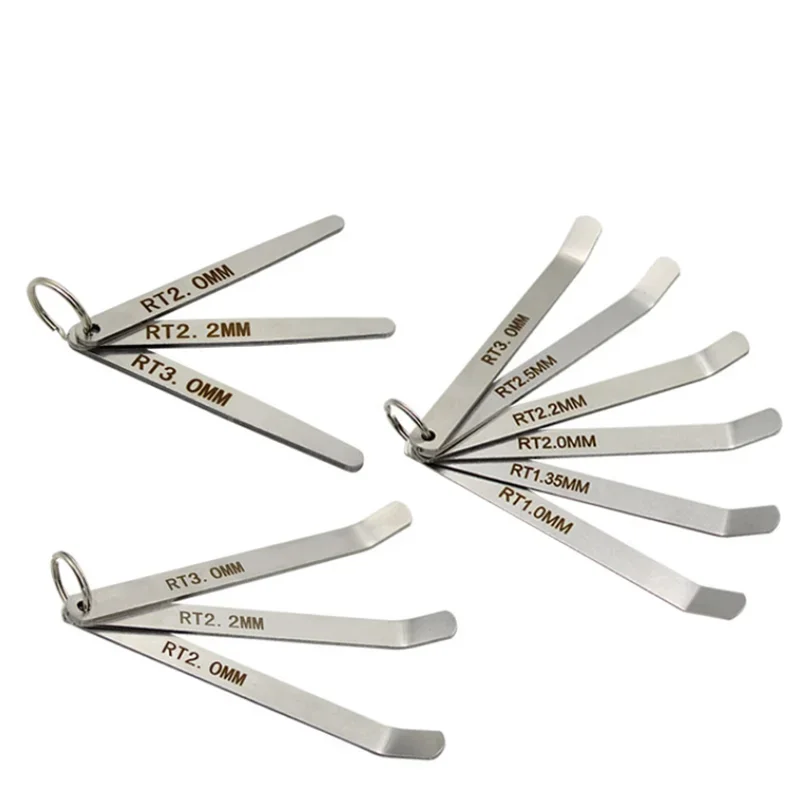 Специальный щуп для тележек, линейка регулировки зазора клапана двигателя 3 мм2,2 мм2 м
Специальный щуп для тележек, линейка регулировки зазора клапана двигателя 3 мм2,2 мм2 м