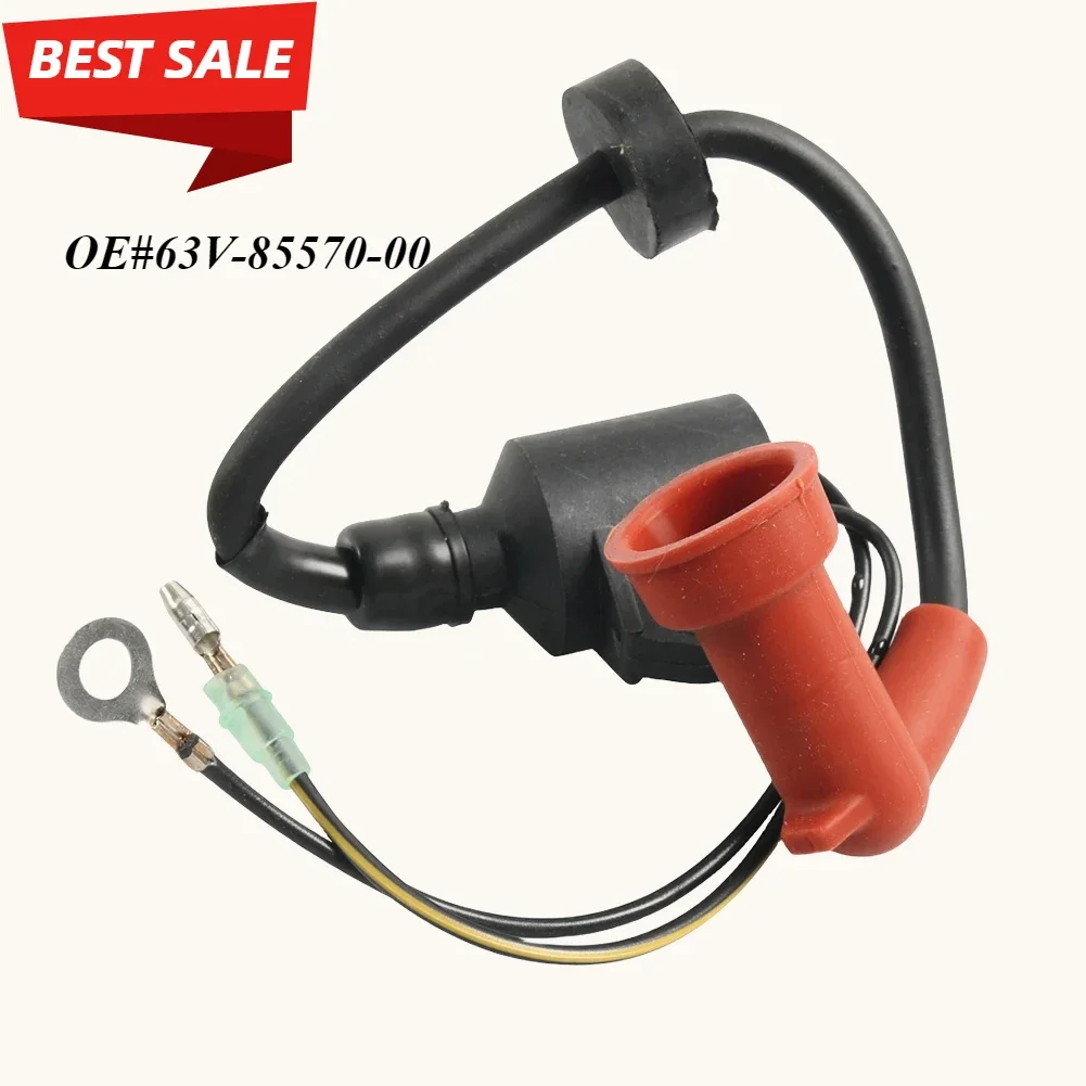 Ignition Coil 63V-85570-00 Outboard Replacement Ignition Coil for Yamaha 9.9 15HP Engine
Ignition Coil 63V-85570-00 Outboard Replacement Ignition Coil for Yamaha 9.9 15HP Engine