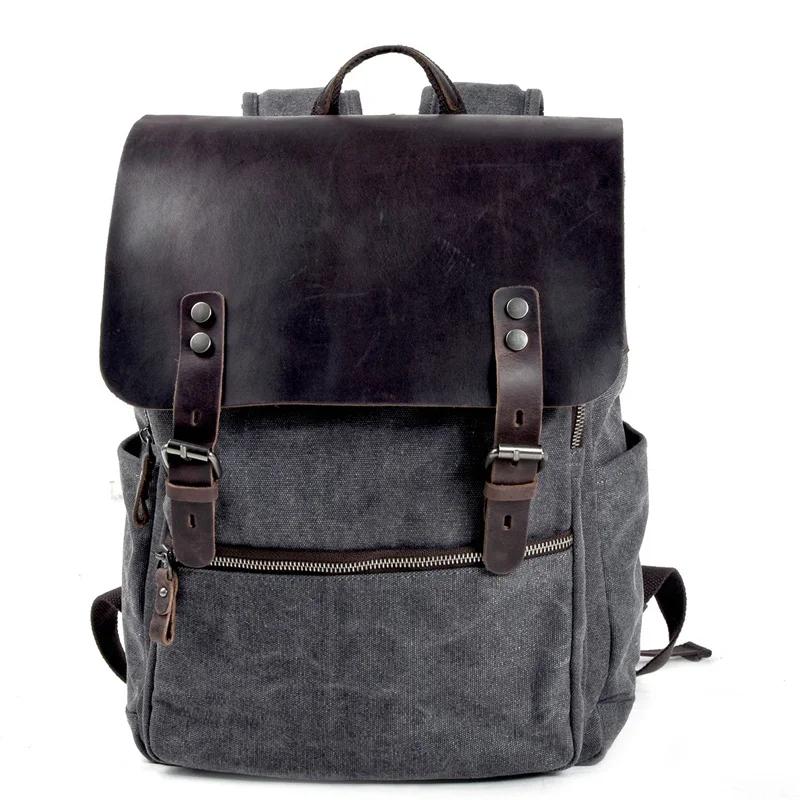 Nesitu High Quality Green Grey Blue Coffee Vintage Genuine Leather Canvas 14 inch Laptop Women Men Backpack Travel Bag M5073
Nesitu High Quality Green Grey Blue Coffee Vintage Genuine Leather Canvas 14 inch Laptop Women Men Backpack Travel Bag M5073