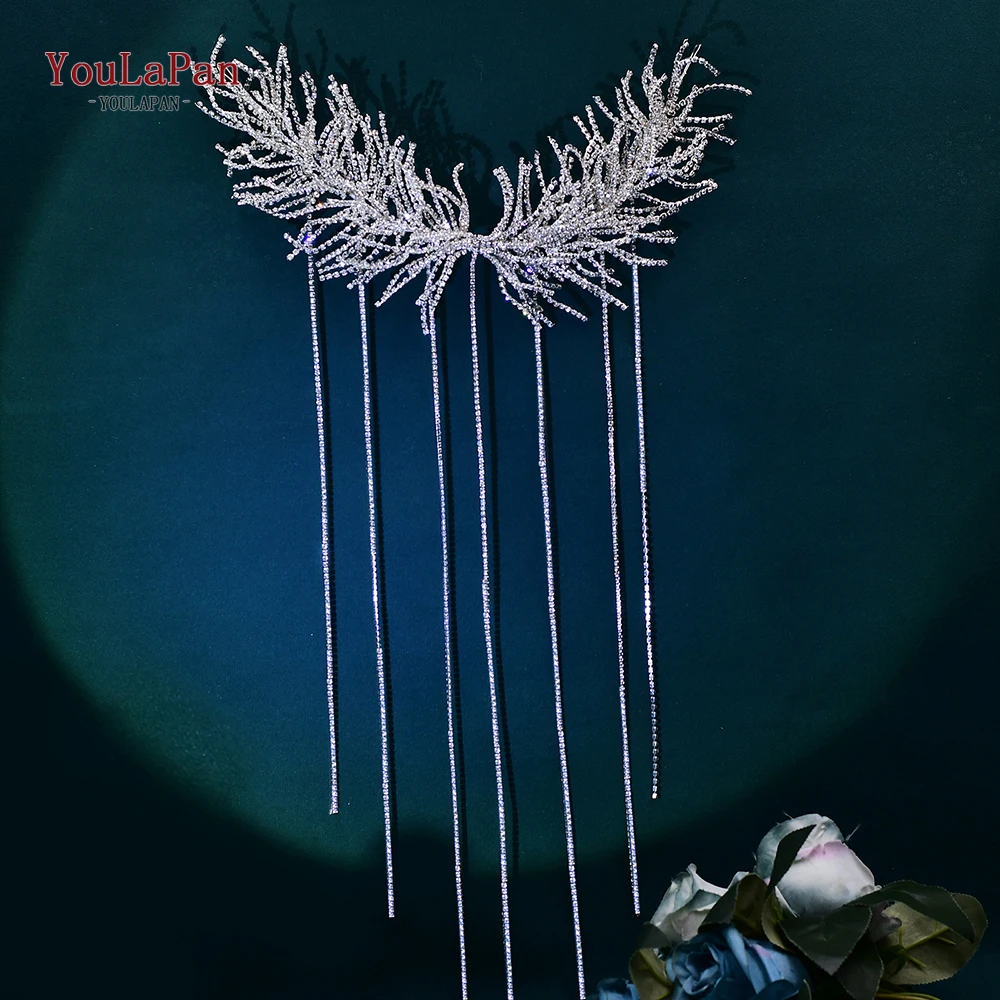 YouLaPan Tassels Bridal Headband Handmade Drill Chain Headpiece Wedding Hair Accessories Woman Bride Headpiece for Party HP639
YouLaPan Tassels Bridal Headband Handmade Drill Chain Headpiece Wedding Hair Accessories Woman Bride Headpiece for Party HP639