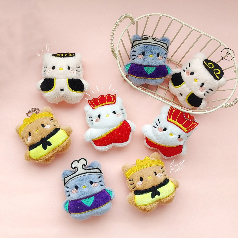 2024 Hello Kitty Black Myth Wukon Stuffed Doll Keychain Hawaiian Series Pendant Cartoon DIY Doll Brooch Bag Accessories
2024 Hello Kitty Black Myth Wukon Stuffed Doll Keychain Hawaiian Series Pendant Cartoon DIY Doll Brooch Bag Accessories