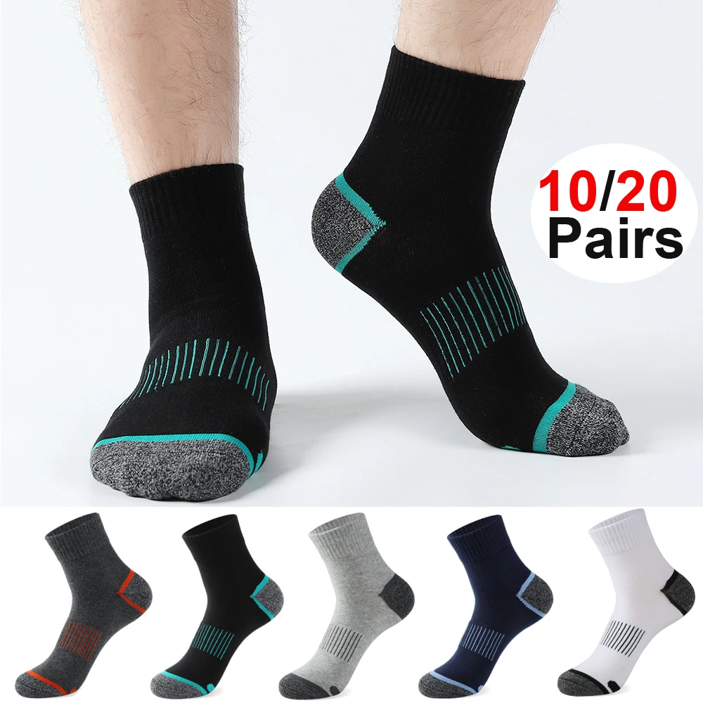 Men's Winter Cotton Socks Casual Breathable Sports Run High Quality Black Color 38-43 Large Size Options 5/10/20 Pairs
Men's Winter Cotton Socks Casual Breathable Sports Run High Quality Black Color 38-43 Large Size Options 5/10/20 Pairs