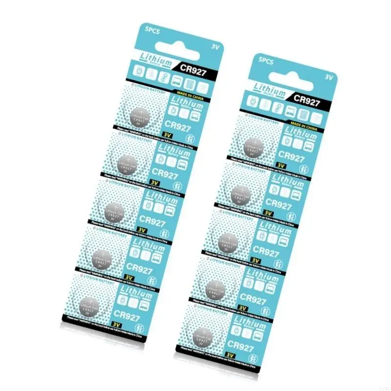 10pcs CR927 Button Cell Battery For Watches And Remote Controls 3V Power Supply
10pcs CR927 Button Cell Battery For Watches And Remote Controls 3V Power Supply