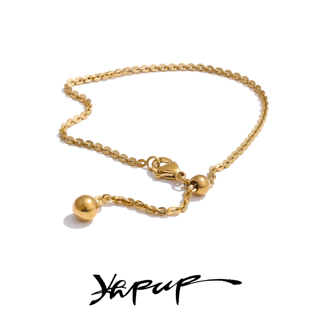 Yhpup Stretchable Stainless Steel New Style Exquisite Chain Bracelet Bangle Tarnish Resistant Metal Wrist Jewelry Waterproof
Yhpup Stretchable Stainless Steel New Style Exquisite Chain Bracelet Bangle Tarnish Resistant Metal Wrist Jewelry Waterproof