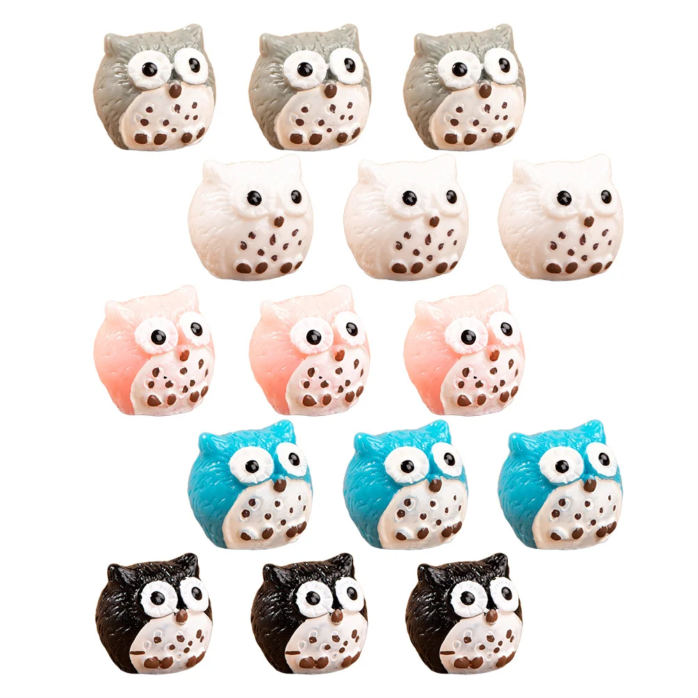 15pcs Micro Landscape Accessories Mini Resin Owl Figurines For Bonsai Fairy Garden Decor Craft Projects Tiny Animal Sculptures
15pcs Micro Landscape Accessories Mini Resin Owl Figurines For Bonsai Fairy Garden Decor Craft Projects Tiny Animal Sculptures