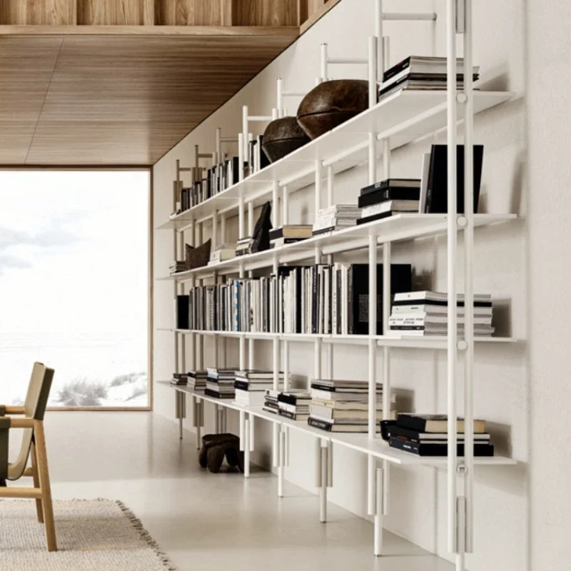 Modern office white floor-to-ceiling , living room display and storage, office bookcase partition stand
Modern office white floor-to-ceiling , living room display and storage, office bookcase partition stand