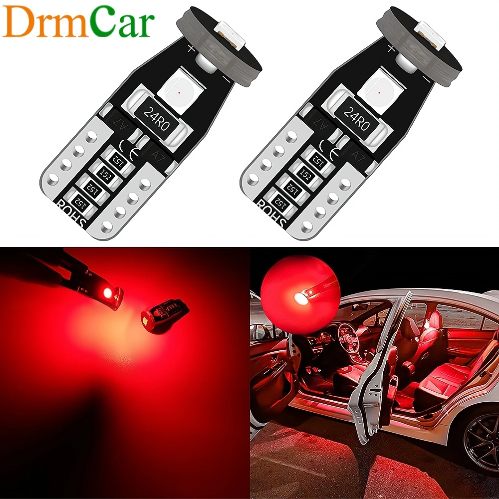 2X T10 Auto Led Interior Reading Dome W5W Reverse Lamp License Plate Light Brake Trunk Bulb Clearance Signal Lights Car Styling
2X T10 Auto Led Interior Reading Dome W5W Reverse Lamp License Plate Light Brake Trunk Bulb Clearance Signal Lights Car Styling