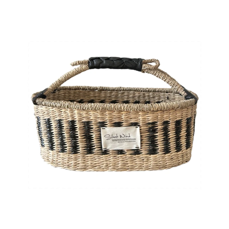 Hand-woven storage basket, washing and sundries storage basket, homestay ornament
Hand-woven storage basket, washing and sundries storage basket, homestay ornament