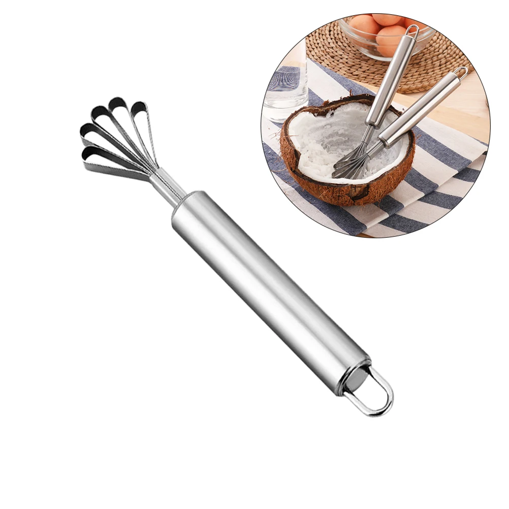 19.3x3.6x2.5cm Stainless Steel Remover Coconut Shaver Multi Functional Kitchen Tool Easy Clean Five Clawed Mouth
19.3x3.6x2.5cm Stainless Steel Remover Coconut Shaver Multi Functional Kitchen Tool Easy Clean Five Clawed Mouth
