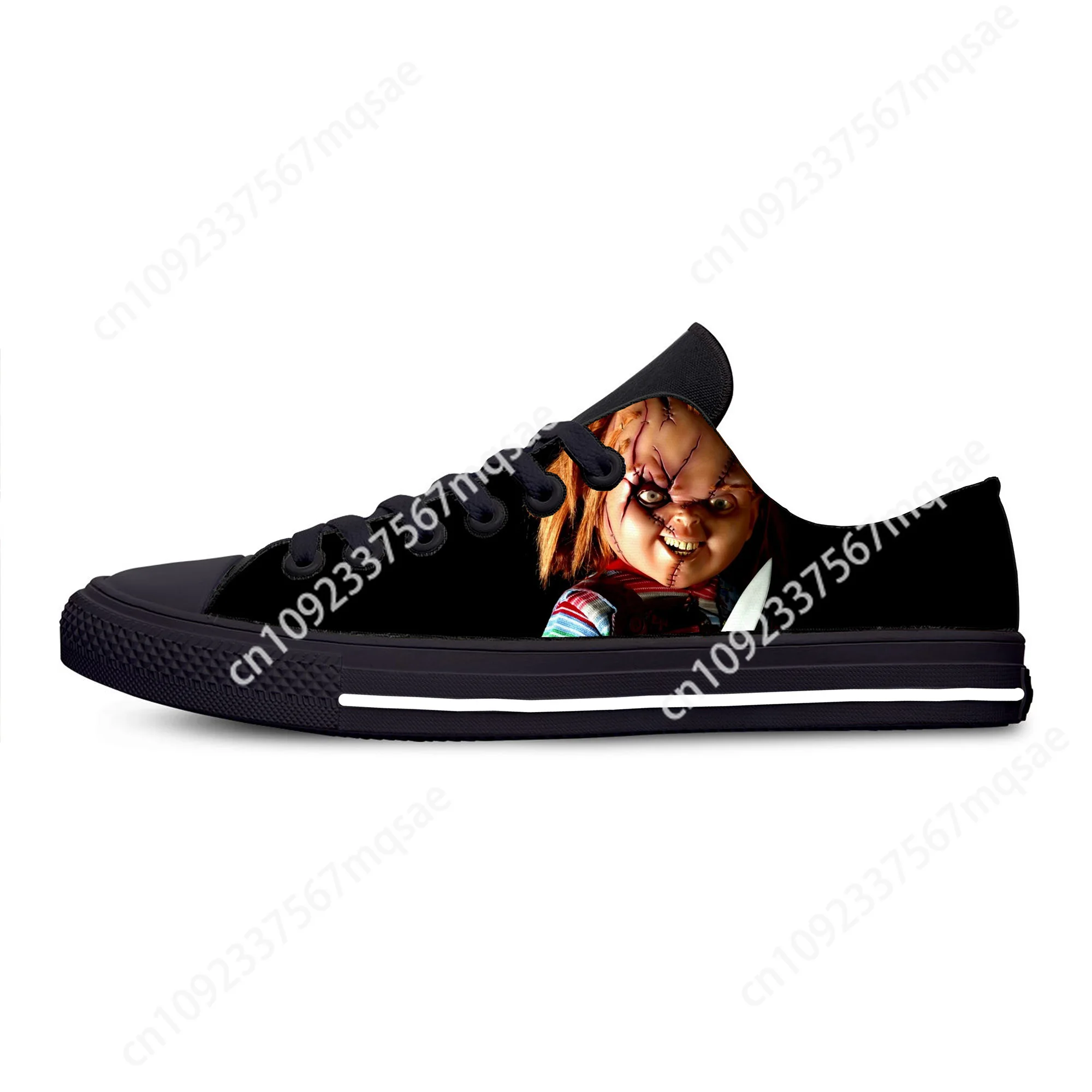 Movie Horror Halloween Childs Play Chucky Fashion Casual Cloth Shoes Low Top Lightweight Breathable 3D Print Men Women Sneakers
Movie Horror Halloween Childs Play Chucky Fashion Casual Cloth Shoes Low Top Lightweight Breathable 3D Print Men Women Sneakers