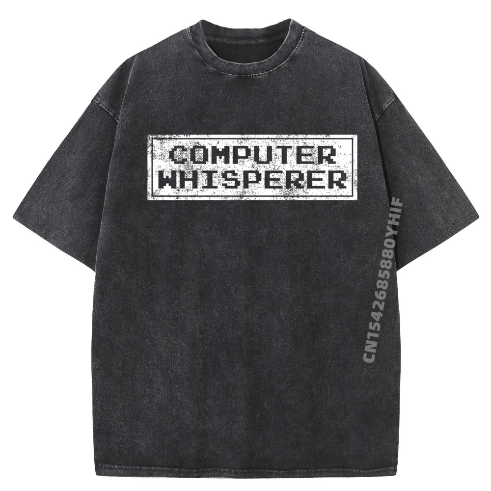 Computer Whisperer Tshirt Men Vintage Washed Shirt Harajuku Youth T-Shirt Graphic Tees Mens Designer Clothes
Computer Whisperer Tshirt Men Vintage Washed Shirt Harajuku Youth T-Shirt Graphic Tees Mens Designer Clothes