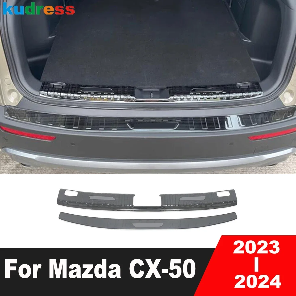 Для Mazda CX-50 CX50 2023 2024, стальная крышка заднего багажника автомобиля, бампер, накладка на порог задней двери, защитная пластина, аксессуары
Для Mazda CX-50 CX50 2023 2024, стальная крышка заднего багажника автомобиля, бампер, накладка на порог задней двери, защитная пластина, аксессуары