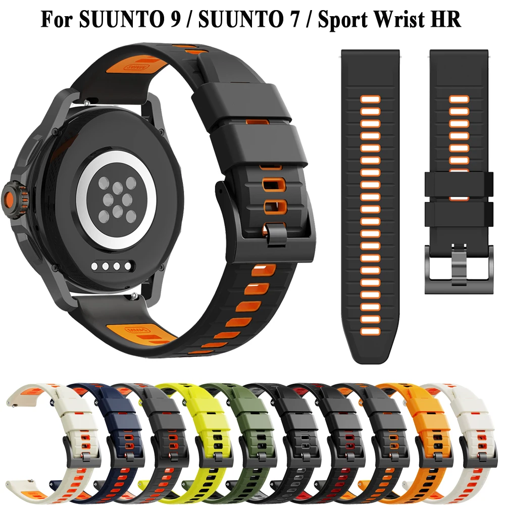 Suunto7 24 мм спортивный силиконовый ремешок-браслет для Suunto9/9baro/Spartan Sport HR Easy Fit ремешок для часов D5 сменный браслет-ремень
Suunto7 24 мм спортивный силиконовый ремешок-браслет для Suunto9/9baro/Spartan Sport HR Easy Fit ремешок для часов D5 сменный браслет-ремень