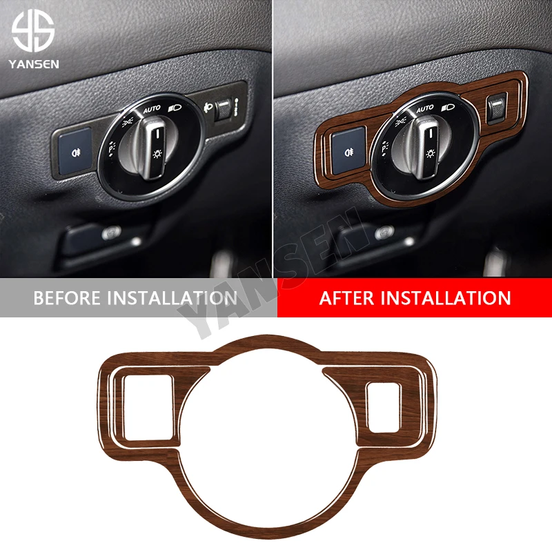 Car Headlight Switch Knob Trim Sticker For Benz C Class W204 2007 2008 2009 2010 2011 2012 2013 Accessories
Car Headlight Switch Knob Trim Sticker For Benz C Class W204 2007 2008 2009 2010 2011 2012 2013 Accessories