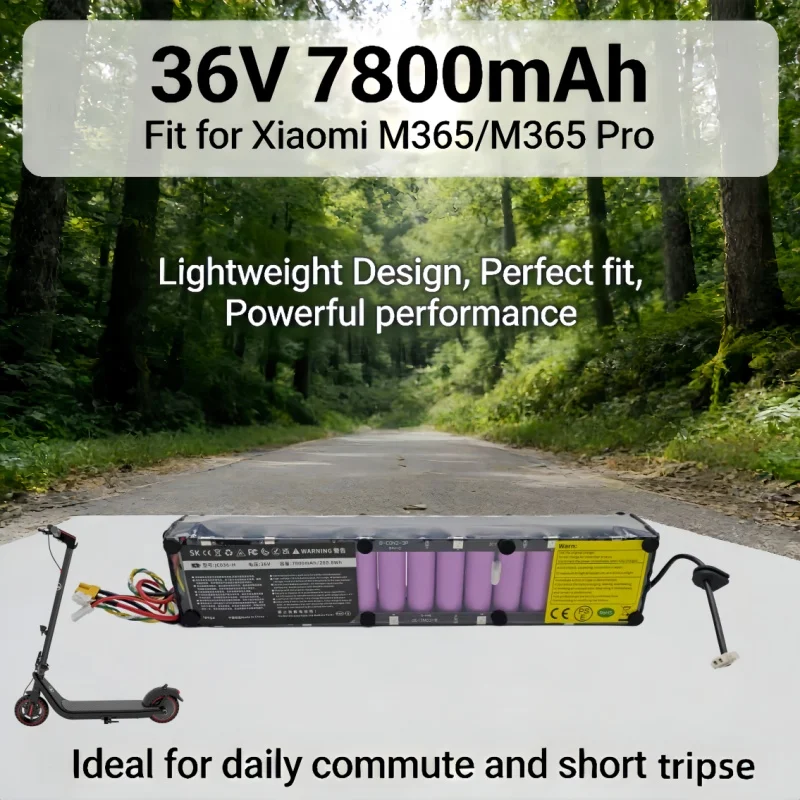Специально разработано для M365/M365 Pro с аккумулятором 36В 7800мАч, простое в установке и обеспечивает стабильную работу.
Специально разработано для M365/M365 Pro с аккумулятором 36В 7800мАч, простое в установке и обеспечивает стабильную работу.