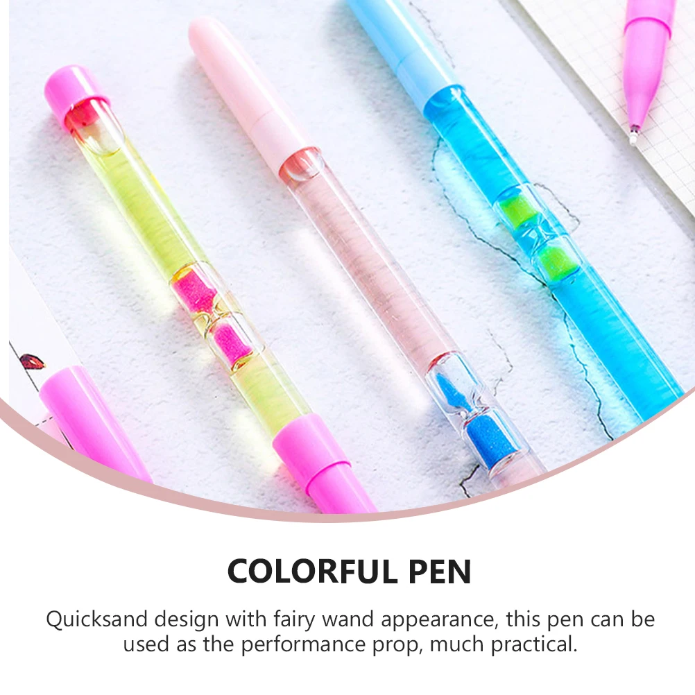 12pcs Quicksand Gel Adorable Cartoon Writing Pens School Office Supplies Kids Gift Multi-Use Performance Pens
12pcs Quicksand Gel Adorable Cartoon Writing Pens School Office Supplies Kids Gift Multi-Use Performance Pens